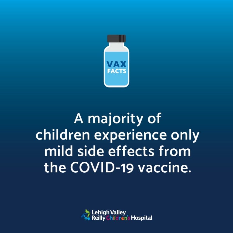 What Type of Side Effects Might My Child Experience from the COVID19